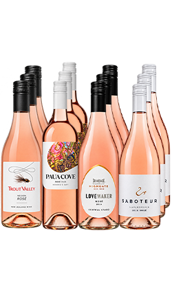 $150 NZ Rose Mixed Case 12 PACK (wines retail >$200)