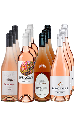 $150 NZ Rose Mixed Case 12 PACK (wines retail for >$200)