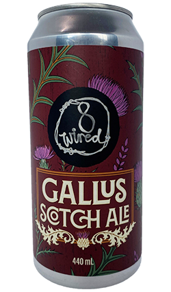 8 Wired Gallus Scotch Ale 7% 440ml