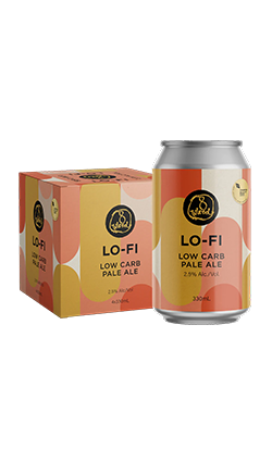 8 Wired Lo-Fi Low Carb Pale Ale 330ml 4pk