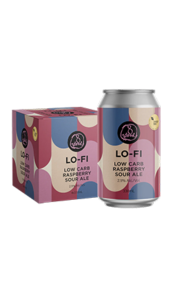 8 Wired Lo-Fi Low Carb Raspberry Sour Ale 330ml 4pk