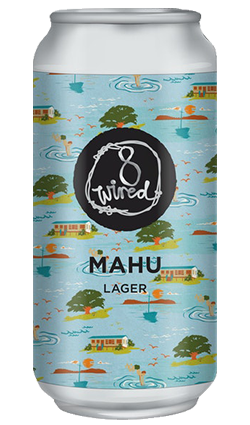 DAMAGED 8 Wired Mahu Lager 440ml BB 12/25