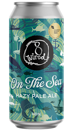 8 Wired On the Sea Hazy Pale Ale 440ml