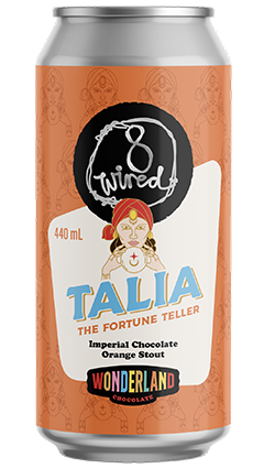 8 Wired Talia Orange Choc Stout 440ml