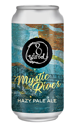 8 Wired Mystic River Hazy Pale Ale 440ml