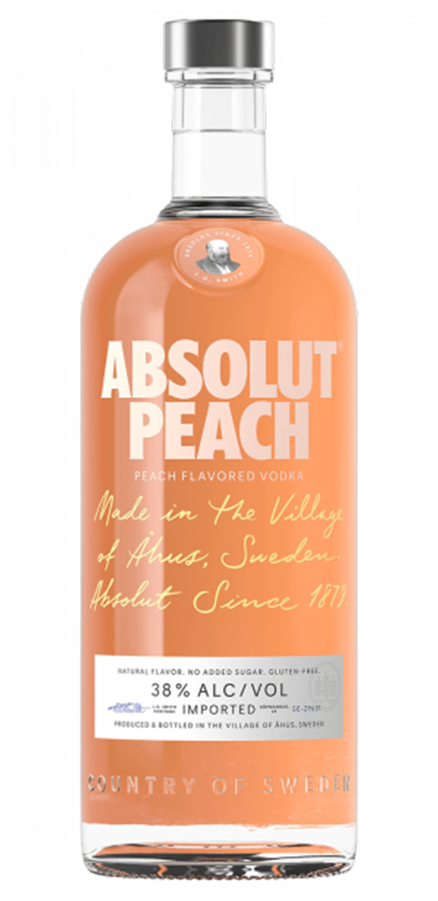Absolut Peach Vodka 38% 700ml