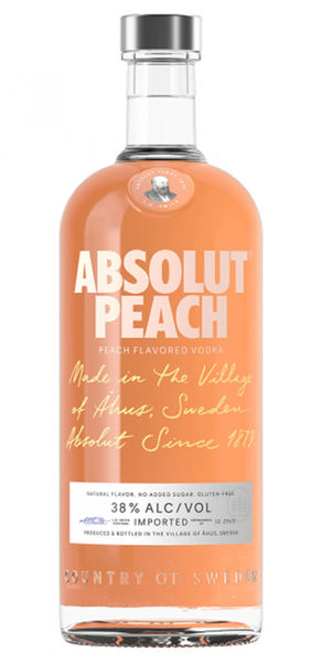 Absolut Peach Vodka 38% 700ml