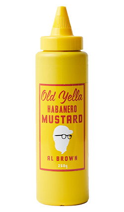 Al Brown Old Yella Mustard 250g