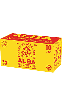 Alba Charred Pineapple 250ml 10pk