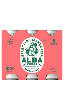 Alba NON ALC Chilli Margarita Sparkling Margarita 250ml 6pk