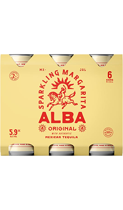 Alba Original Margarita 250ml 6pk Cans