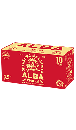 Alba Sparkling Chilli Margarita 250ml 10pk