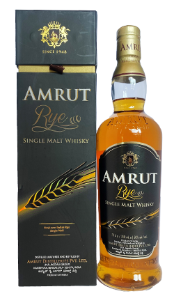 Amrut Rye Single Malt 700ml (Limited) RRP $139