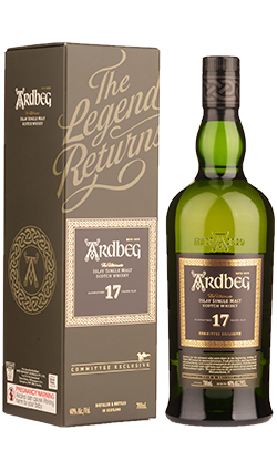 Ardbeg 17YO Islay Single Malt 700ml – Whisky and More