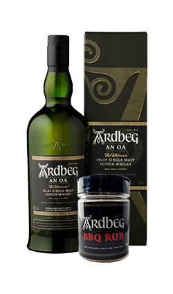Ardbeg An Oa 700ml + BBQ Rub