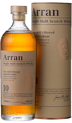 Arran Single Malt 10YO 700ml - Highland & the Islands