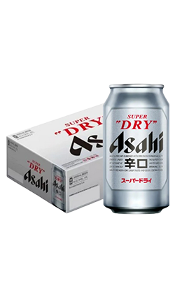 Asahi Super Dry 330ml Can 24 PACK