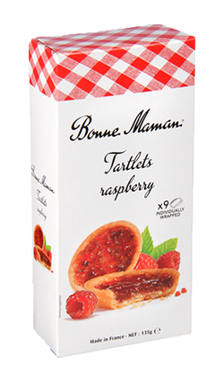 BM Tartlettes Raspberry 125g