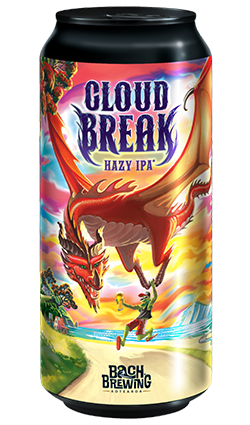 Bach Brewing Cloud Break Hazy IPA 440ml