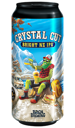 Bach Brewing Crystal Cut Bright NZ IPA 440ml