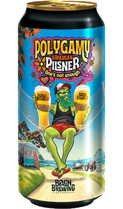 Bach Brewing Polygamy Bohemian Pilsner 440ml