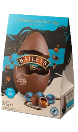Baileys Salted Caramel Choc Easter Egg 225g (BB Jun 2026) (RRP $24.99)
