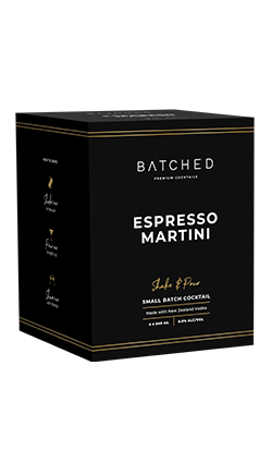 Batched Espresso Martini 230ml 4pk CANS