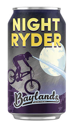DAMAGED Baylands Night Ryder Chocolate Rye Stout 330ml (BB July 2026)