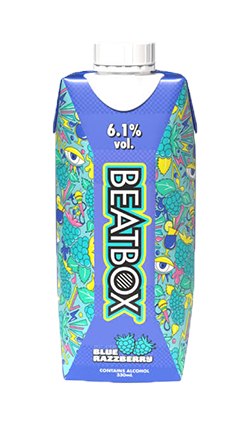 BeatBox Blue Raspberry 330ml