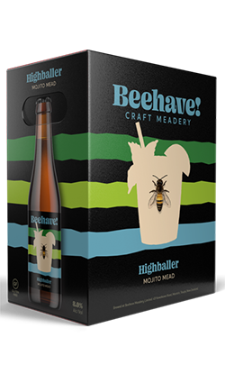 DAMAGED Beehave Highballer 330ml 6pk BB 10/25