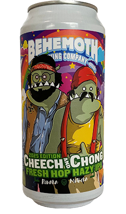 Behemoth Cheech and Chong Fresh Hop Hazy IPA 440ml