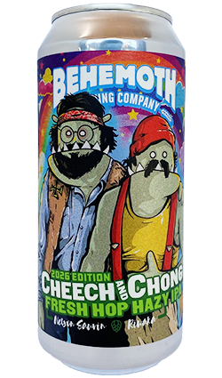 Behemoth Cheech and Chong Fresh Hop Hazy IPA 440ml