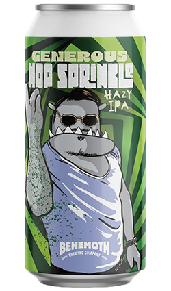 Behemoth Generous Hop Sprinkle Hazy IPA 440ml
