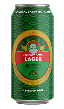 Behemoth Half Way Down Lager 440ml