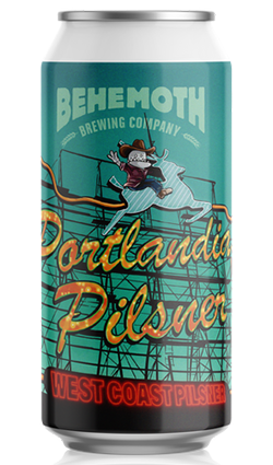 Behemoth Portlandia WC Pilsner 5.6% 440ml