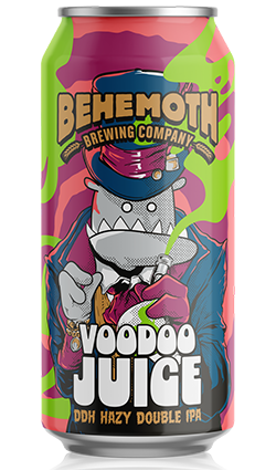 DAMAGED Behemoth Voodoo Juice Double Hazy IPA 8% 440ml