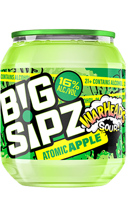 Big Sipz Warheads Atomic Apple 200ml