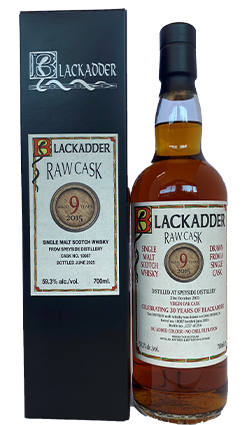 Blackadder Speyside 9YO 59.3% 700ml