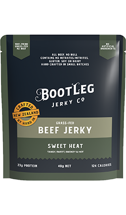 Bootleg Sweet Heat Beef Jerky 40g