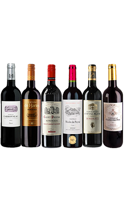 Bordeaux Mixed SIX Pack (wines retail for $125)