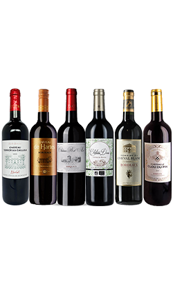 Bordeaux Mixed SIX Pack (wines retail for $127)