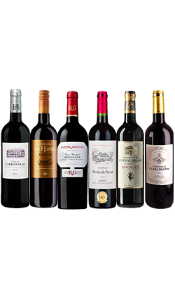 Bordeaux Mixed SIX Pack (wines retail for $125)