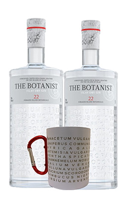 Botanist Gin 700ml x 2 Btls + Mug