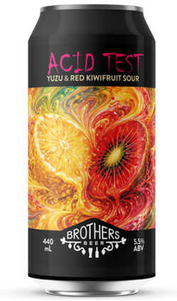 Brothers Acid Test #1 Yuzu Kiwifruit Sour 5% 440ml