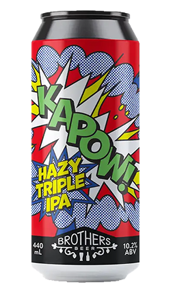 Brothers Kapow Hazy Triple IPA 10.2% 440ml