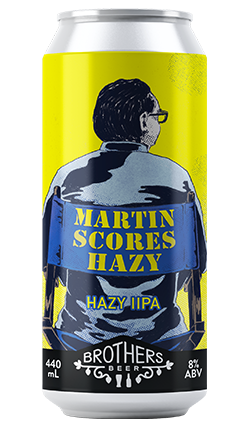 Brothers Martin Scores Hazy Double IPA 440ml