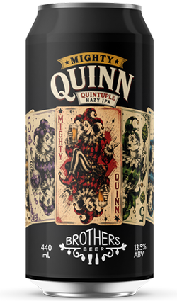 Brothers Mighty Quinn Hazy Quintuple IPA 440ml
