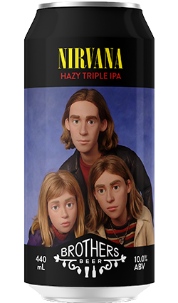 Brothers Nirvana Hazy Triple IPA 10% 440ml