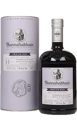 Bunnahabhain 14 Years Ruby Port Cask Finish Feis Ile 2024 700ml