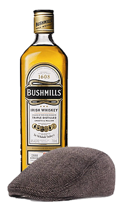 Bushmills Original Irish Whiskey 1000ml with Cheesecutter Cap